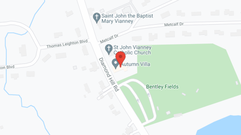 Map of the neighborhood around Autumn Villa Assisted Living