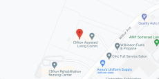 Clifton Assisted Living Community in google map