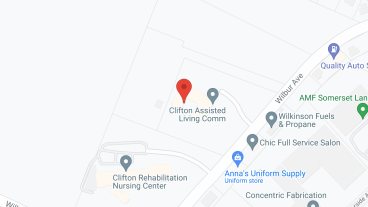 Clifton Assisted Living Community in google map