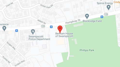 Map of the neighborhood around Bertram House Swampscott