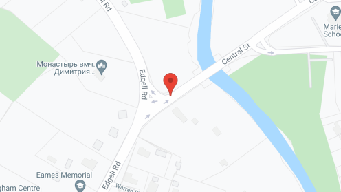 Map of the neighborhood around Carmel Terrace