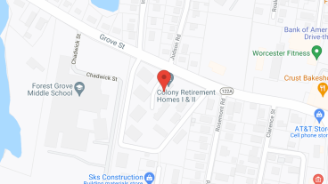 Colony Retirement Homes I and II in google map