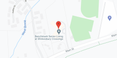Benchmark Senior Living at Shrewsbury Crossings in google map