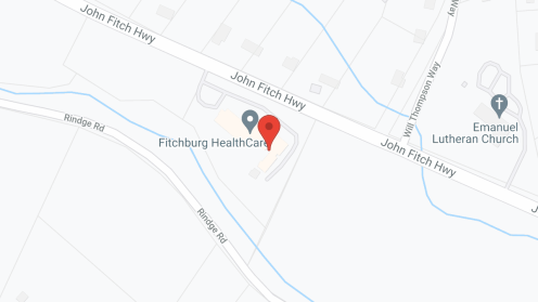 Map of the neighborhood around Golden Living Center - Fitchburg