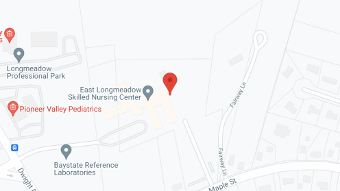 Map of the neighborhood around East Longmeadow Memory Care Assisted Living