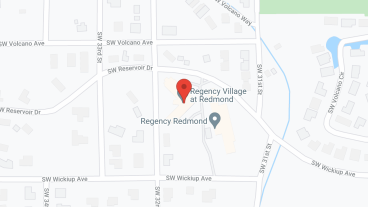 Regency Village at Redmond in google map