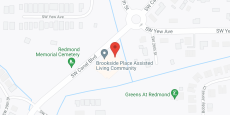 Brookside Place in google map