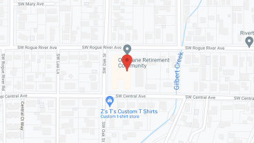 Oak Lane in google map