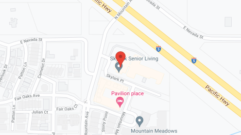 Map of the neighborhood around Skylark Senior Living