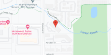 Larson Creek Retirement Ctr in google map