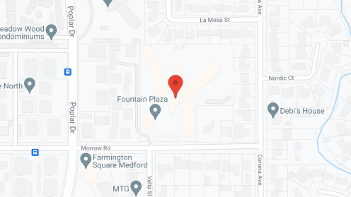 Map of the neighborhood around Fountain Plaza Retirement