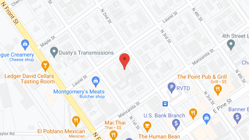 Map of the neighborhood around Laurel Residential Care