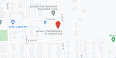 Avamere Rehabilitation of Junction City in google map