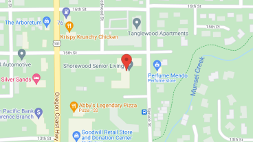 Shorewood Senior Living in google map