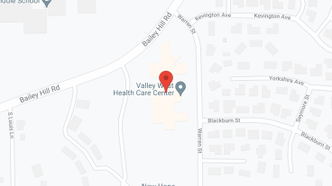 Valley West Health Care Ctr in google map