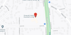 Emerald Valley in google map