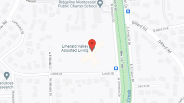 Emerald Valley in google map