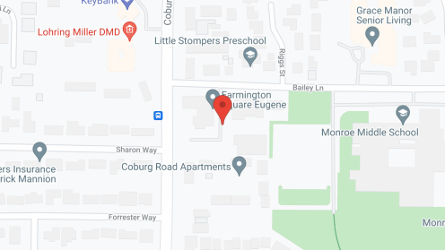 Map of the neighborhood around Ascot Park Senior Living