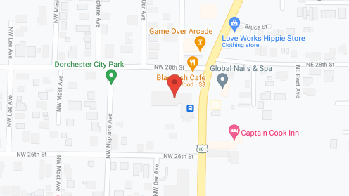 Map of the neighborhood around Dorchester House