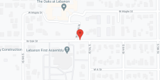The Oaks at Lebanon in google map
