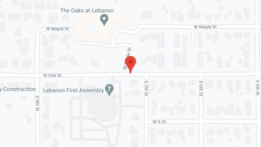 The Oaks at Lebanon in google map