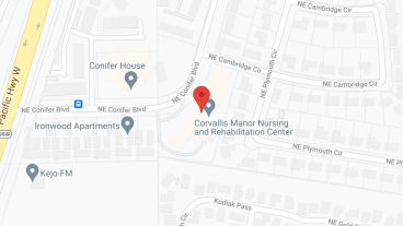 Corvallis Manor Nursing Ctr in google map
