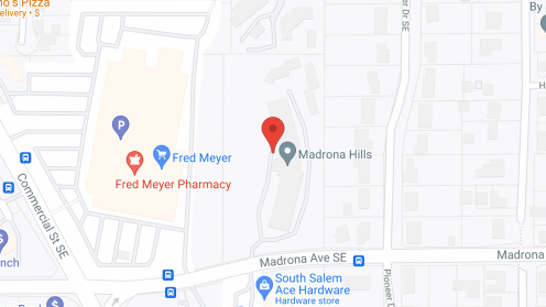 Map of the neighborhood around Holiday Madrona Hills