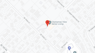 Clackamas View Senior Living in google map