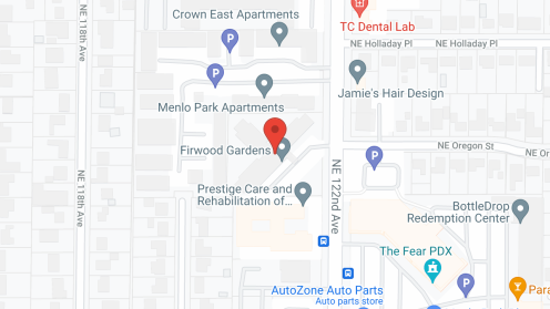 Map of the neighborhood around Firwood Gardens