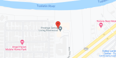 Prestige Senior Living Riverwood in google map
