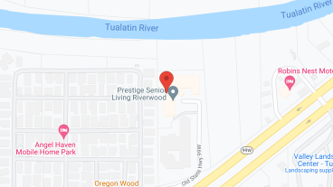 Prestige Senior Living Riverwood in google map
