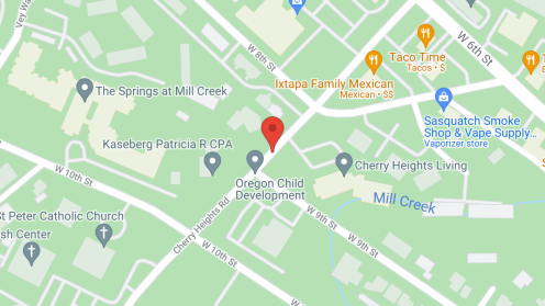 Map of the neighborhood around Cherry Heights Living