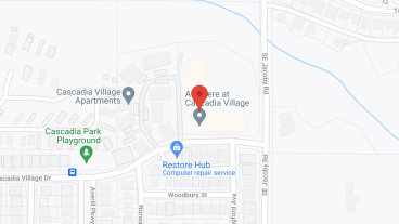 Avamere at Cascadia in google map