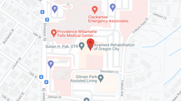 Avamere Rehabilitation of Oregon City in google map