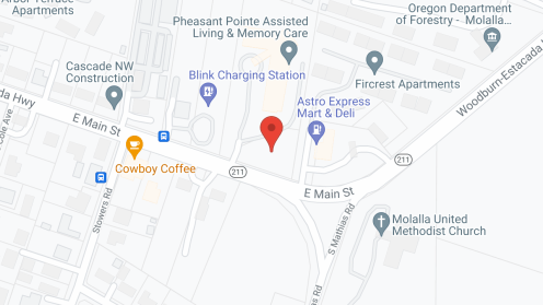 Map of the neighborhood around Pheasant Pointe Assisted Living