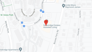 Greenridge Estates in google map