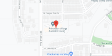 Princeton Village Assisted Living Community in google map