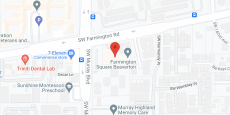 Farmington Square Beaverton in google map