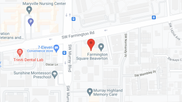 Farmington Square Beaverton in google map