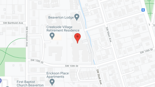 Map of the neighborhood around Beaverton Lodge