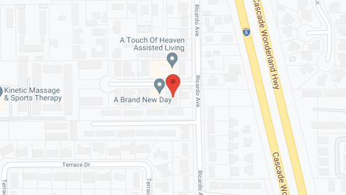 Map of the neighborhood around A Brand New Day