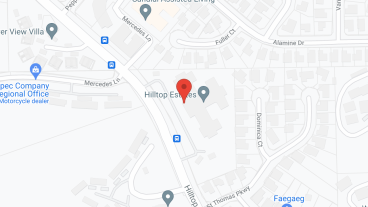 Hilltop Estates in google map