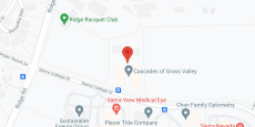 Cascades of Grass Valley in google map