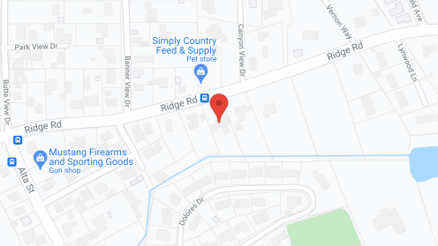 Map of the neighborhood around Casey Family Home