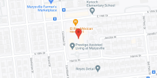 Prestige Assisted Living at Marysville in google map