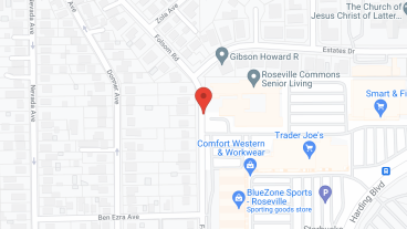 Roseville Commons Senior Community in google map