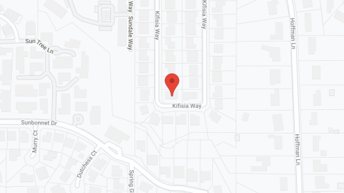 Map of the neighborhood around Senior Garden