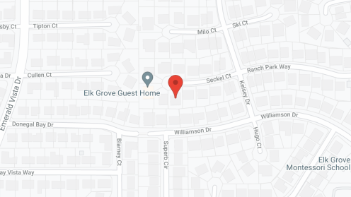 Map of the neighborhood around The Tahoe