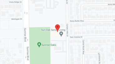 Oakwood Meadows Assisted Living in google map