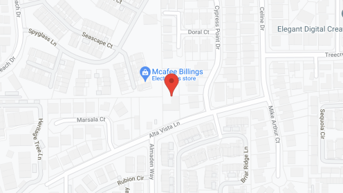 Map of the neighborhood around President John Adams Manor